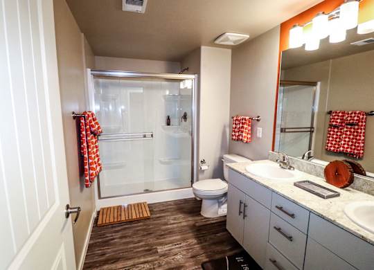 Bathroom, Sink, Shower, Bathtub, Mirror
