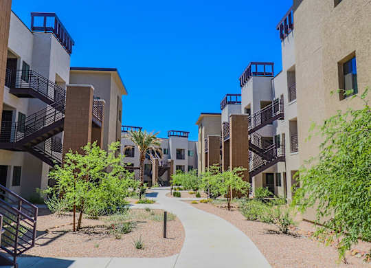 Exterior, Patio, Balcony, Courtyard, Landscaping