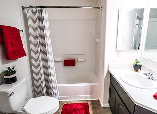 Bathroom, Sink, Tub, Bathtub, Mirror