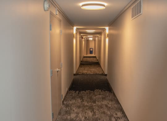 Remodeled Hallway Corridor