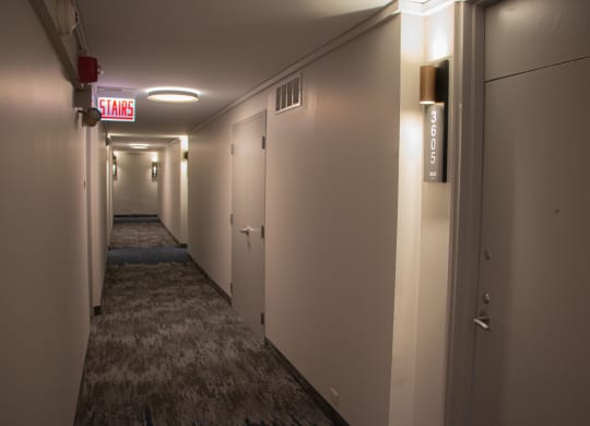 Remodeled Hallway Corridor