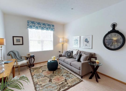 Two Bedroom 1 Bathroom Model at Brookfield Village Apartments, Grove City, OH, 43123