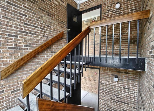 Indian Lookout Hallway at Indian Lookout Apartments, Cincinnati
