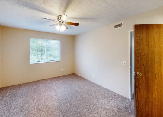 Bedroom unfurnished at Quail Meadow Apartments, Ohio, 45240