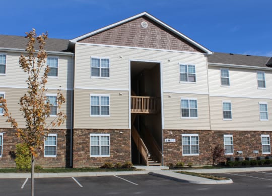 Entrance area at Residences at Northgate Crossing, Columbus, OH, 43235