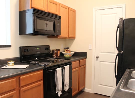 Kitchen at Residences at Northgate Crossing in Columbus, OH