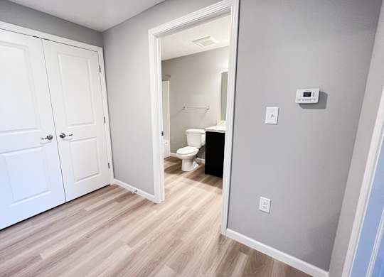 Modern Bathroom at Hebron Station Apartments, Hebron, Kentucky