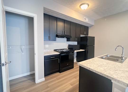 Contemporary Kitchen at Hebron Station Apartments, Hebron, Kentucky