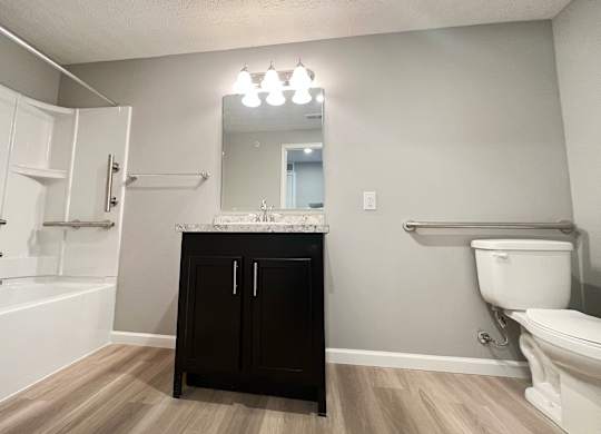 Modern Bathroom at Hebron Station Apartments, Kentucky
