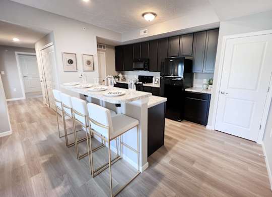 Refrigerator And Kitchen Appliances at Hebron Station Apartments, Hebron