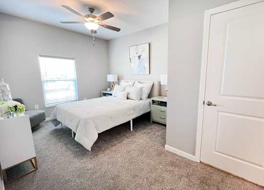 Spacious Bedroom at Hebron Station Apartments, Hebron, KY, 41048