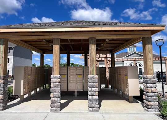 Wooden Pavilion at Hebron Station Apartments, Hebron, 41048