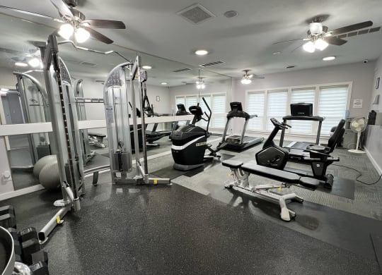 Fitness Center at Steeplechase Apartments, Loveland, 45140