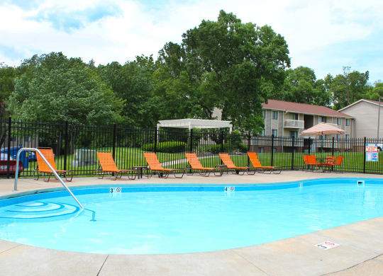 Sparkling Pool at Forest Creek Apartments, Middletown