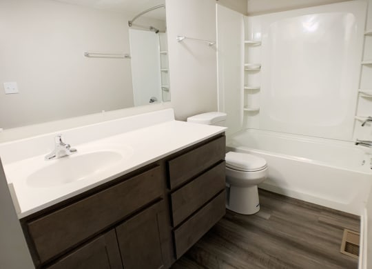 Bathroom with sink at Miamisburg by the Mall, Miamisburg