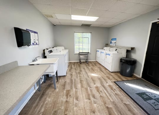 Laundry Room at Eagle Crest Apartments, Galloway, OH