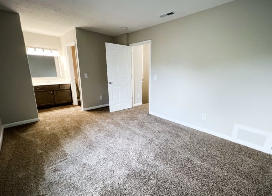 Bedroom with wooden floor at Miamisburg by the Mall, Miamisburg, OH, 45342