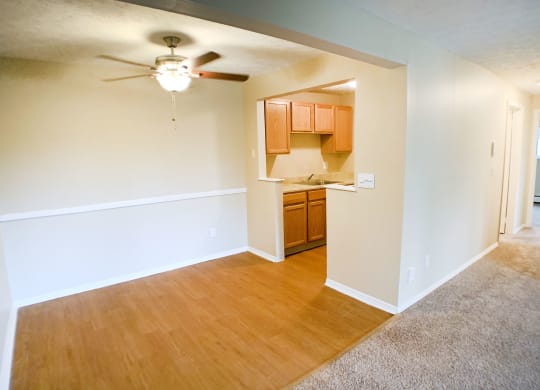 Kitchen And Hallway at Summit East - A Senior Community, Ohio
