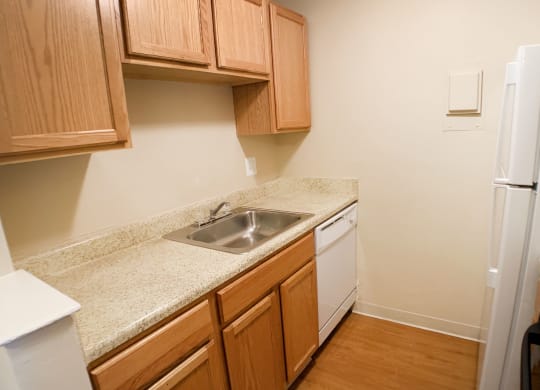 Kitchen at Summit East - A Senior Community, Cincinnati, Ohio