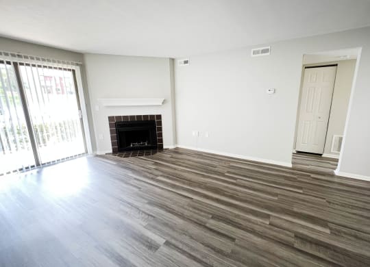 Fireplace at Deercross Apartments, Ohio