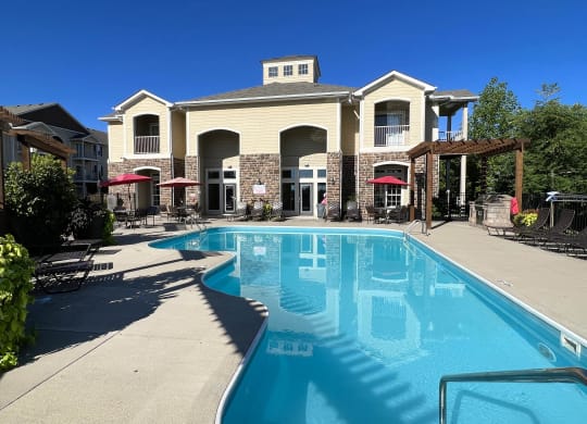 Sparkling Pool at The Residences at Liberty Crossing, Columbus, OH