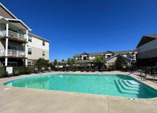 Northgate Crossing Pool side at Residences at Northgate Crossing, Ohio