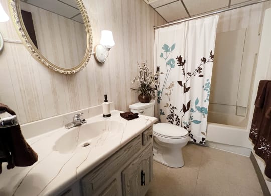 Luxurious Bathroom  at Crestbrook Apartments & Townhomes, Kentucky, 41017