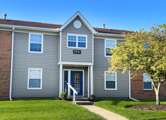 Backside View at Steeplechase Apartments, Loveland, OH, 45140