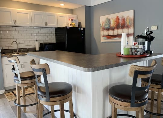kitchen at Timber Ridge Apartments, Cincinnati, OH, 45241