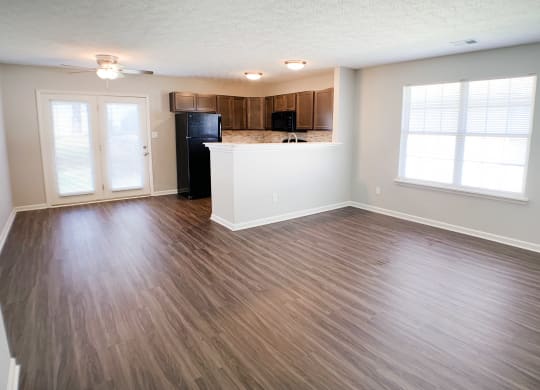 kitchen with updated cabinetry  at Aberdine Place, Kentucky, 40324