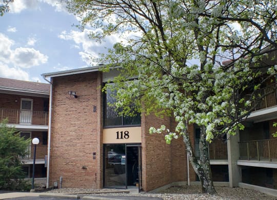 Indian Lookout with trees at Indian Lookout Apartments, Cincinnati