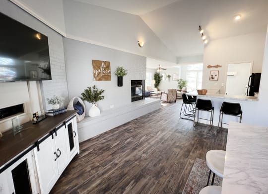 Community Clubhouse at Woodhills Apartments, Ohio, 45449