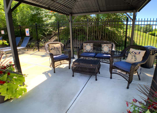 Fox Run Pool Gazebo at Fox Run Apartments, Cincinnati, 45236