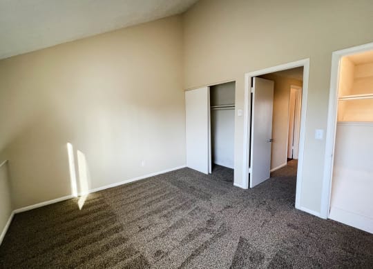 Bedroom With Closets  at Concord Woods Apartments, Milford, OH, 45150