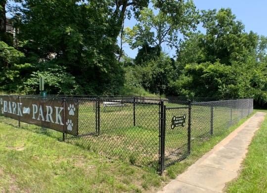 bark park at Timber Ridge Apartments, Cincinnati, Ohio