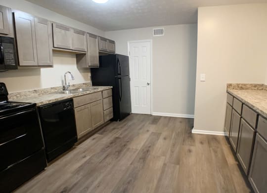 Fully Equipped Kitchen  at Revere Village Apartments, Centerville, OH, 45458