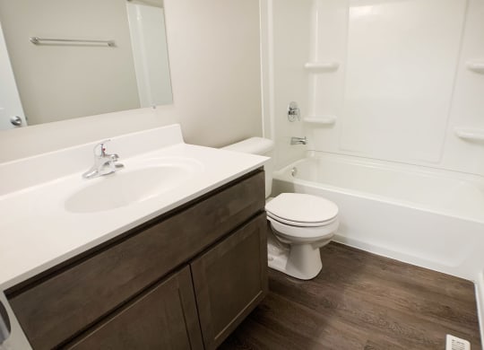 Bathroom With Bathtub  at Revere Village Apartments, Centerville, OH