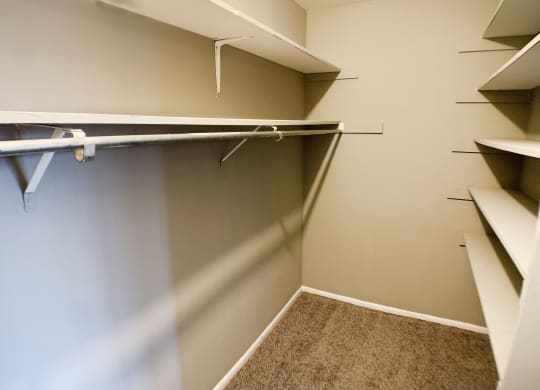 Closet at Crown Pointe Apartments, Kentucky
