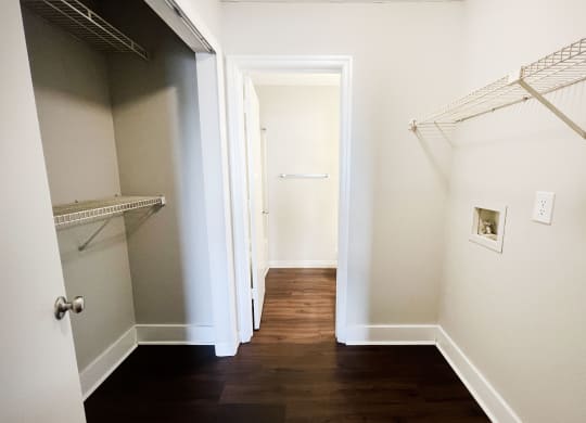 a walk in closet at 450 on Keeneland, Richmond Kentucky