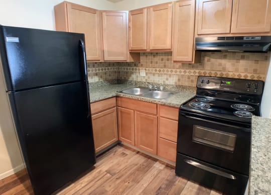 Kitchen at Forest Creek Apartments, Ohio