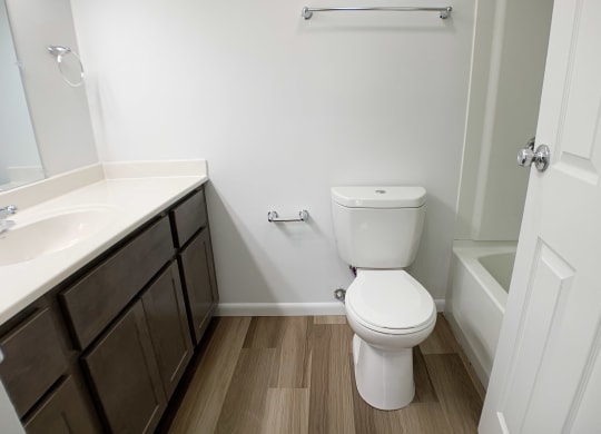 Luxurious Bathroom at Steeplechase Apartments, Loveland, OH