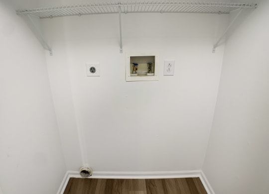 Washer and Dryer Connections  at Steeplechase Apartments, Loveland, 45140