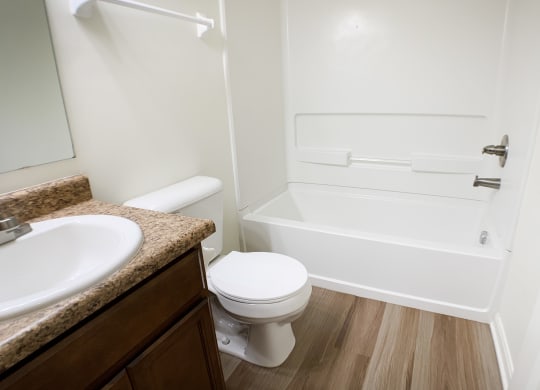 Modern Bathroom at The Residences at Liberty Crossing, Columbus, OH