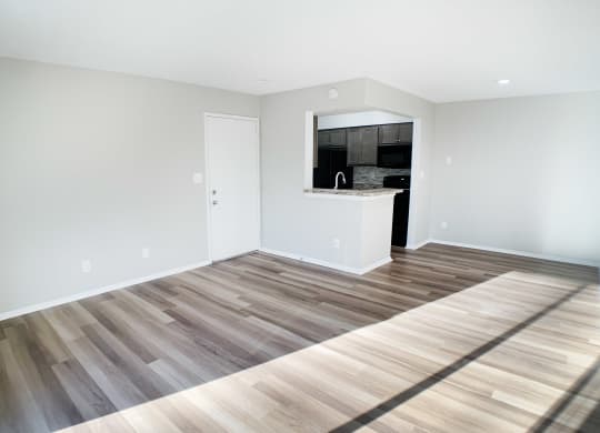 Vacant Living Area at Steeplechase Apartments, Loveland