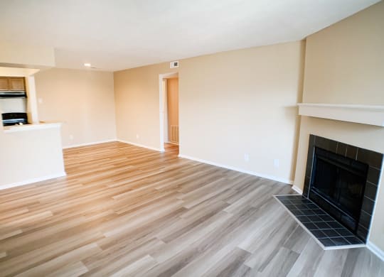 Fireplace Living at Steeplechase Apartments, Ohio