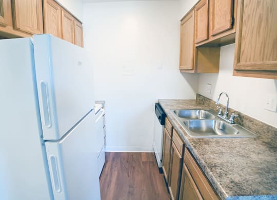 Furnished Kitchen  Balconies at Crown Crossing in Amelia, OH