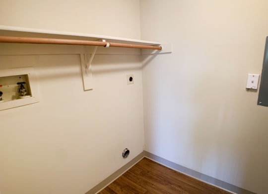 Closet space at Deercross Apartments, Cincinnati, 45236