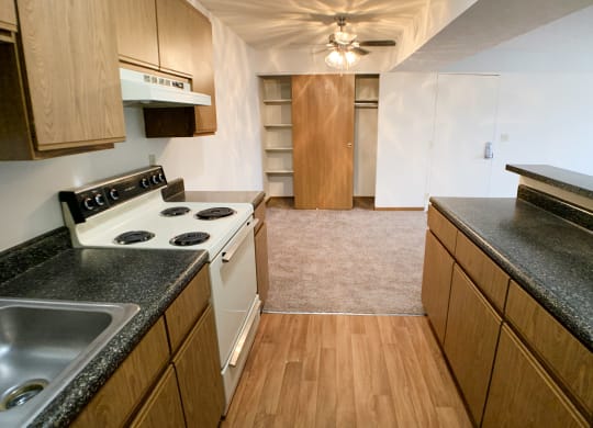 Kitchen at Forest Creek Apartments, Middletown, Ohio