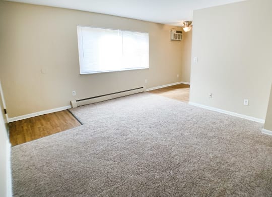 Unfurnished living room at Sharondale Woods Apartments, Ohio