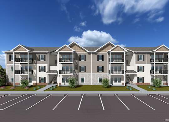 Building Exterior View at The Meridian on 32 Apartments, Batavia, OH, 45103